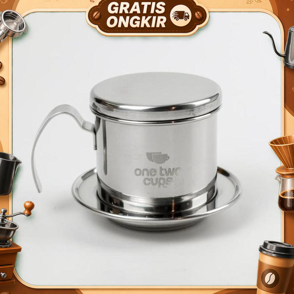 Conner Vietnam Drip Coffee Stainless Steel Dengan Sekrup