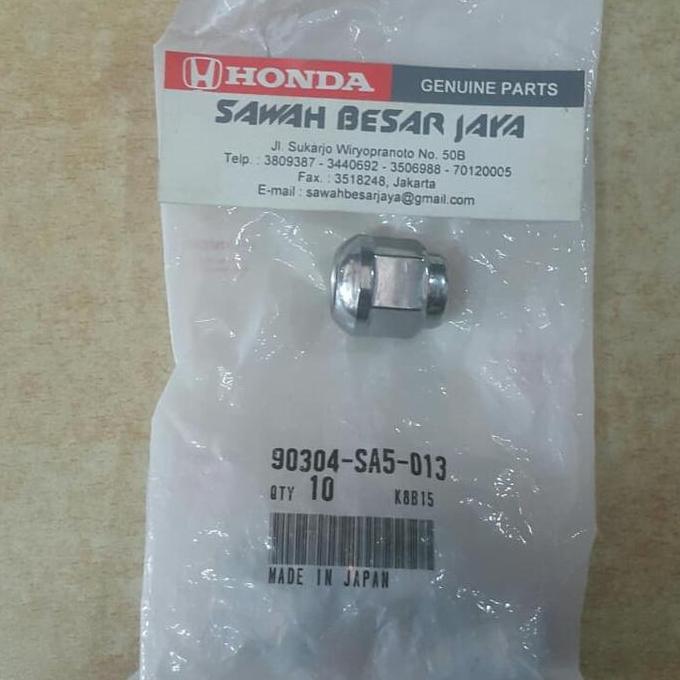 DISKON MUR BAUT RODA MOBIL HONDA BRIO BRV CIVIC FREED MOBILIO JAZZ CITY