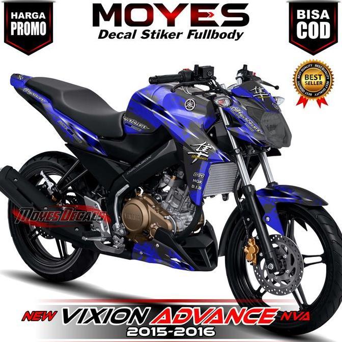 Decal Motor Vixion Advance - Stiker Motor Vixion Advance Fullbody Premium - Variasi Motor Yamaha Vix