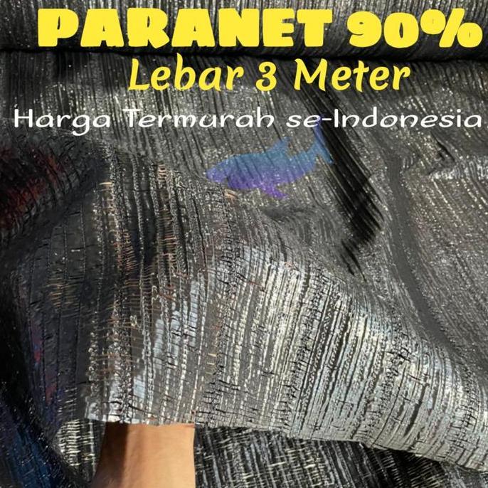 Paranet 90% Lebar 3 Meter. 1 Roll Harga Grosir