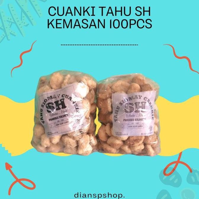 Umido- Cuanki Tahu Sh 100Pcs Cuanki Tahu Kering Food Instan