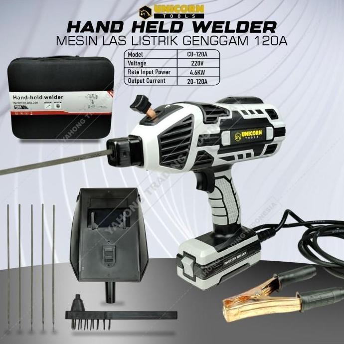 Mesin Las Listrik Hand Held Welder Inverter Las Genggam UNICORN TOOLS