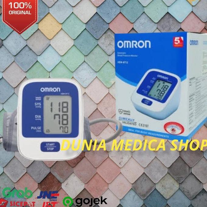Tensimeter Digital Omron HEM 8712 Original + adaptor