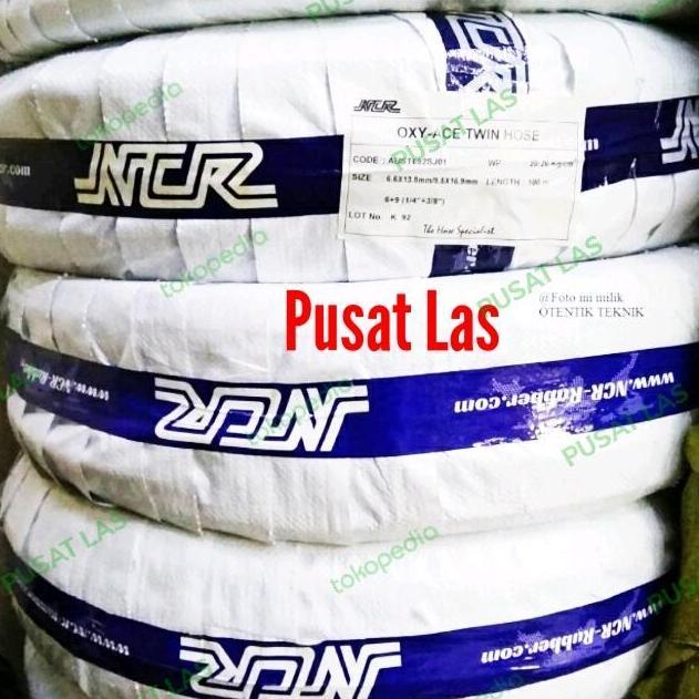 TERBARU - Selang Las Double Oxygen Acetylene Welding Hose LPG Oksigen NCR Rol