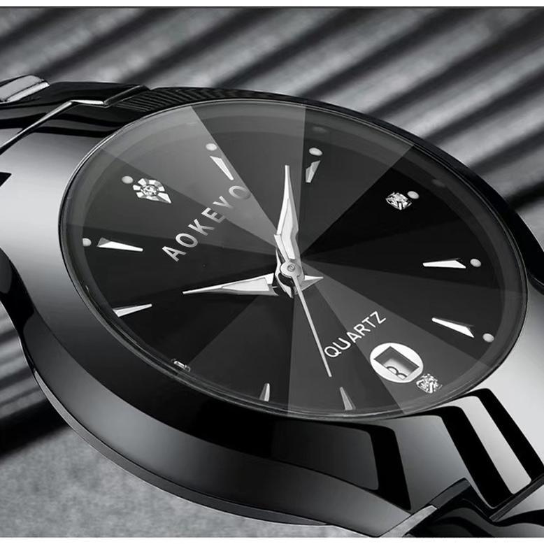 sale AOKEYO W101 Jam Tangan Wanita Original Berlian Anti Air Analog Bisnis Kuarsa Jam Tangan Cewek G