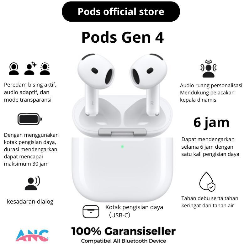 HOT SALE 100% 0ri Pods  GEN 4 ANC/Gen 3 /Pro2/Pro3 ANC Wireless Bluetooth Earphone TWS Mini Earbuds 