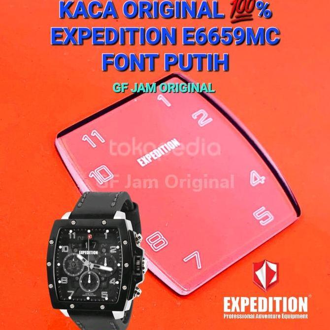 KACA JAM TANGAN EXPEDITION E6659 E 6659 MC ORIGINAL 100% SPARE PART