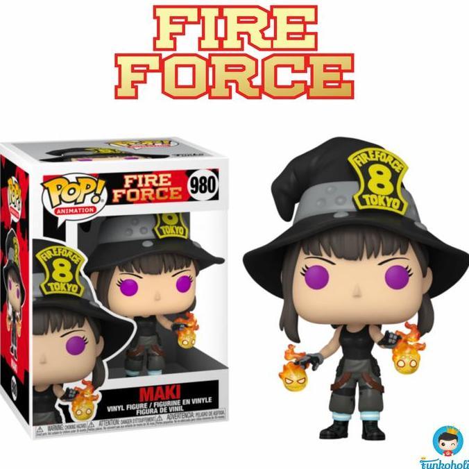 HOT SALE FUNKO POP ANIMATION FIRE FORCE - MAKI #980 TERMURAH