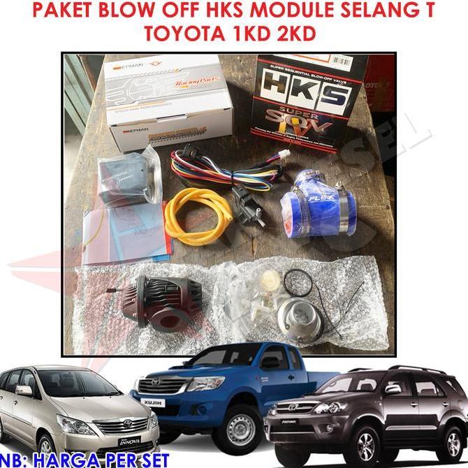 HARGA DISC - PAKET BLOW OFF HKS MODULE SELANG T TOYOTA 1KD 2KD INNOVA FORTUNER
