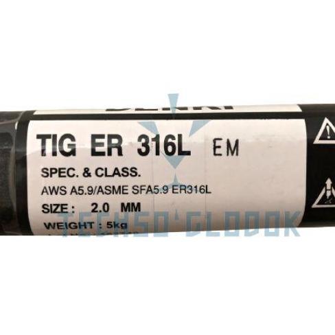 Kawat las argon tig 316L DENKI ER316L (harga per box)