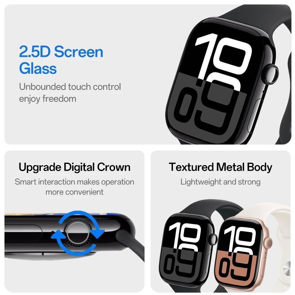 BEST DEALS [COD] SAMSUNG SMARTWATCH 10 PRO MAX ORIGINAL WITH 2.3" HD AMOLED DISPLAY GPS NFC WATERPRO