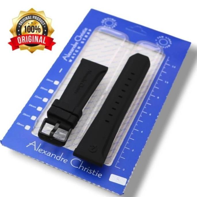 RUBBER KARET TALI JAM STRAP ALEXANDRE CHRISTIE AC9370 AC9371 AC9372 AC9373 AC9377 9370 9371 9372 937