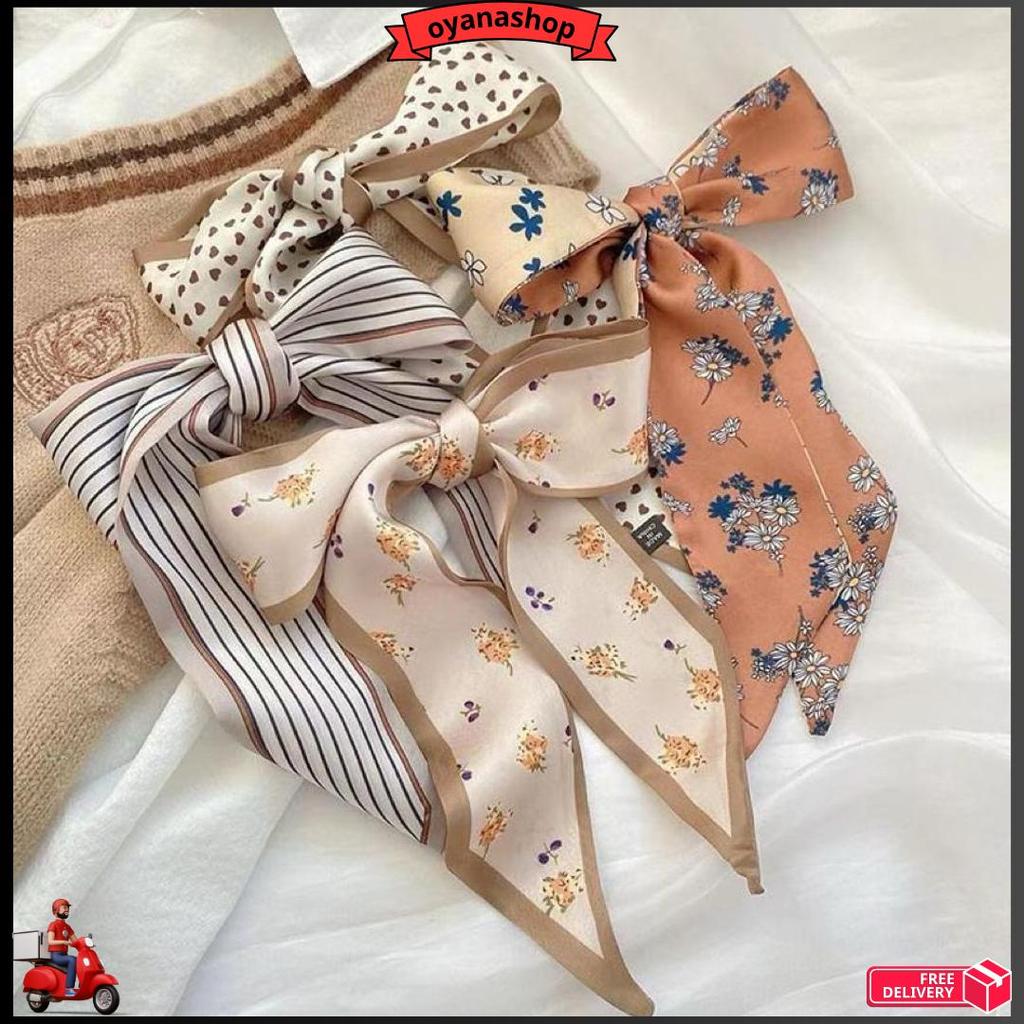 Premium Twilly Scarf/Aksesoris Tas/Aksesoris Rambut/Syal Korea/Twilly Tas/Twilly Mewah/Twilly Murah 