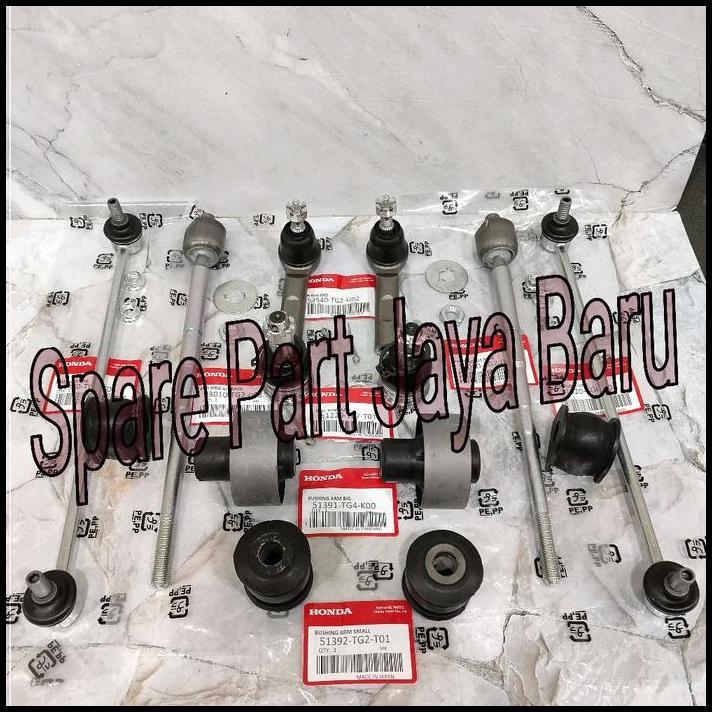 TERBARU PAKETAN KAKI KAKI DEPAN BRIO SATYA TIE ROD END RACK END LINK STABILIZER KARET STABIL BUSHING