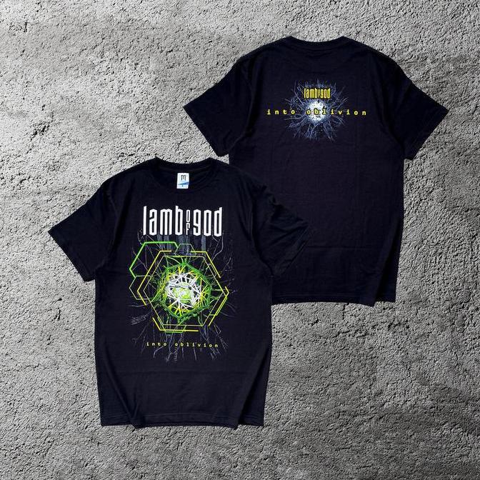 KAOS BAND LENGAN PANJANG / PENDEK LAMB OF GOD - INTO OBLIVION