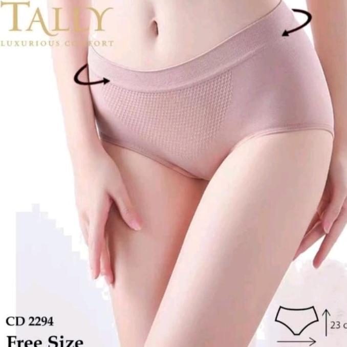 TALLY Celana Dalam Korset Pori CD 2294 Fit Stretch Lembut Nyaman Bahan Nylon 90% Spandex 10% Ukuran 