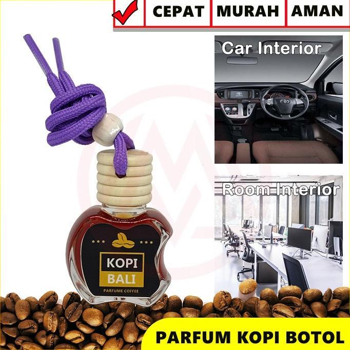 Grosir Parfum Kopi Bali Cair Vleo Botol Apel Pewangi Mobil Ruangan Gantung Black Coffee Murah Awet