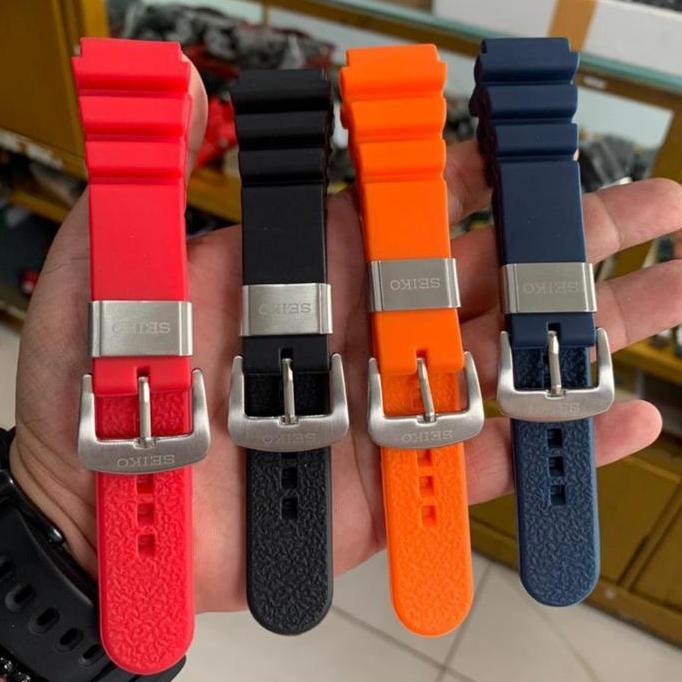 Tali Karet Seiko Diver Rubber Strap Seiko Turtle Prospex