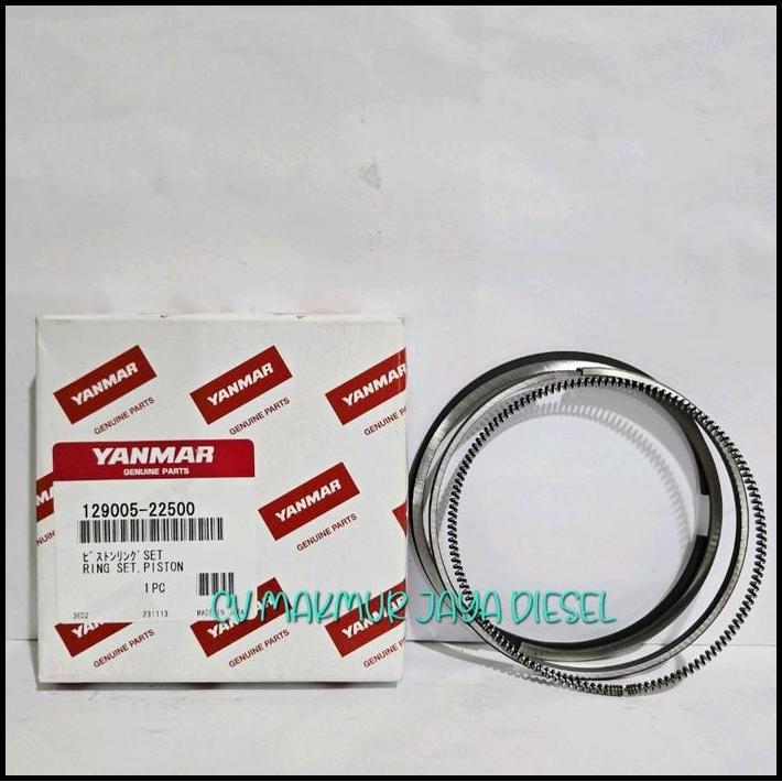 TERBARU RING PISTON,RING SEHER 4TNE88/4TNV88 129005-22500 YANMAR GENUINE 