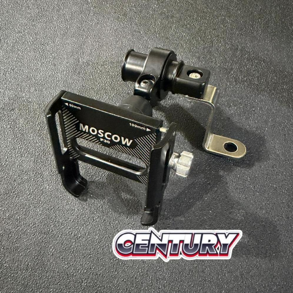 Grade Ori Holder Phone Holder Hp Sepeda Motor Alumunium Alloy Tempat Hp Dudukan Hp Sepeda Motor Hold