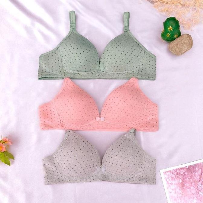 Bh Bra Menyusui Bh Kancing Depan Busui Tanpa Kawat Bra Wanita Dewasa Kancing 3 Busa Tipis Nyaman Lem