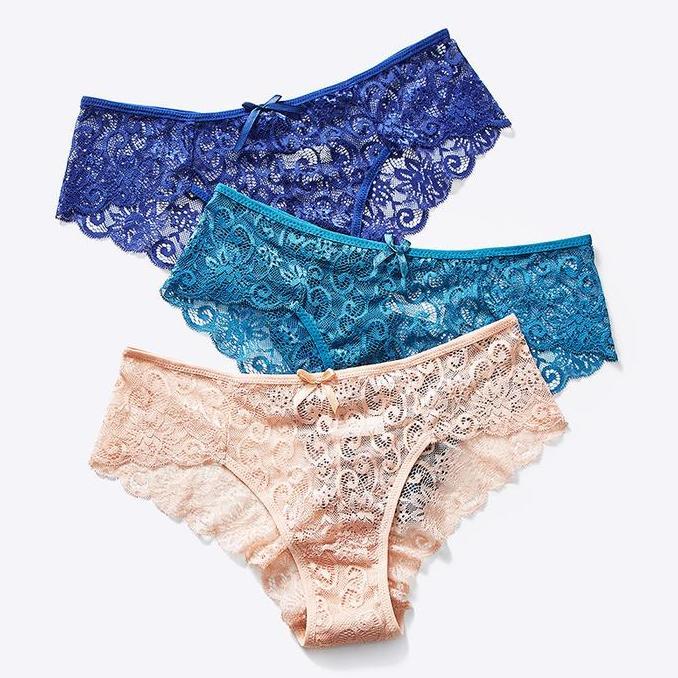 Celana Dalam Wanita jumbo G String renda lembut C1250