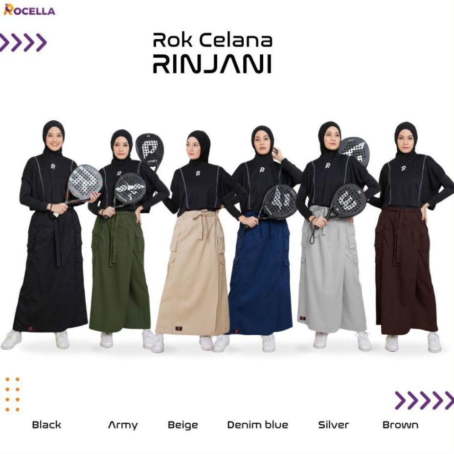 Rocella Rok Celana Rinjani - Rok Celana American Drill - Rok Celana Olahraga Wanita - Rok Celana Out