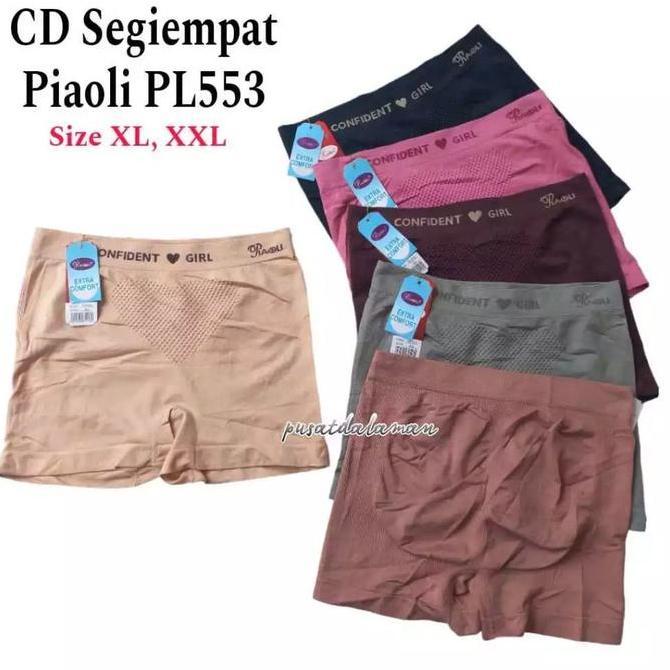CD SEGIEMPAT PIAOLI PL555| BOXER PIAOLI / CELANA DALAM WANITA SEGIEMPAT RAJUT