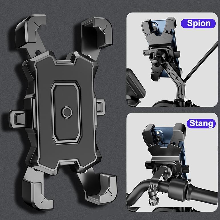 Termurah  Holder Hp Motor/ Holder Hp Sepeda Motor /Stand Phone Holder Motor/Bracket Ponsel Sepeda Gu