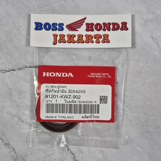 91201-KWZ-902 : SIL KRUK AS SEBELAH KANAN REVO AT / OIL SEAL 30X42X5 ORIGINAL HONDA MOTOR CO.,LTD MA