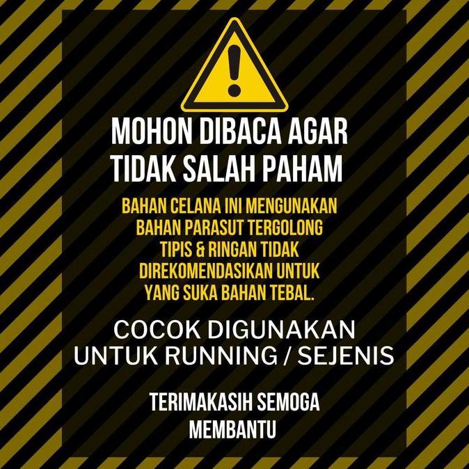 Supotsu- Celana Training Nita Olahraga _ Celana Jogger Pria Nita Parasut _ Outfit Olahraga _ Running
