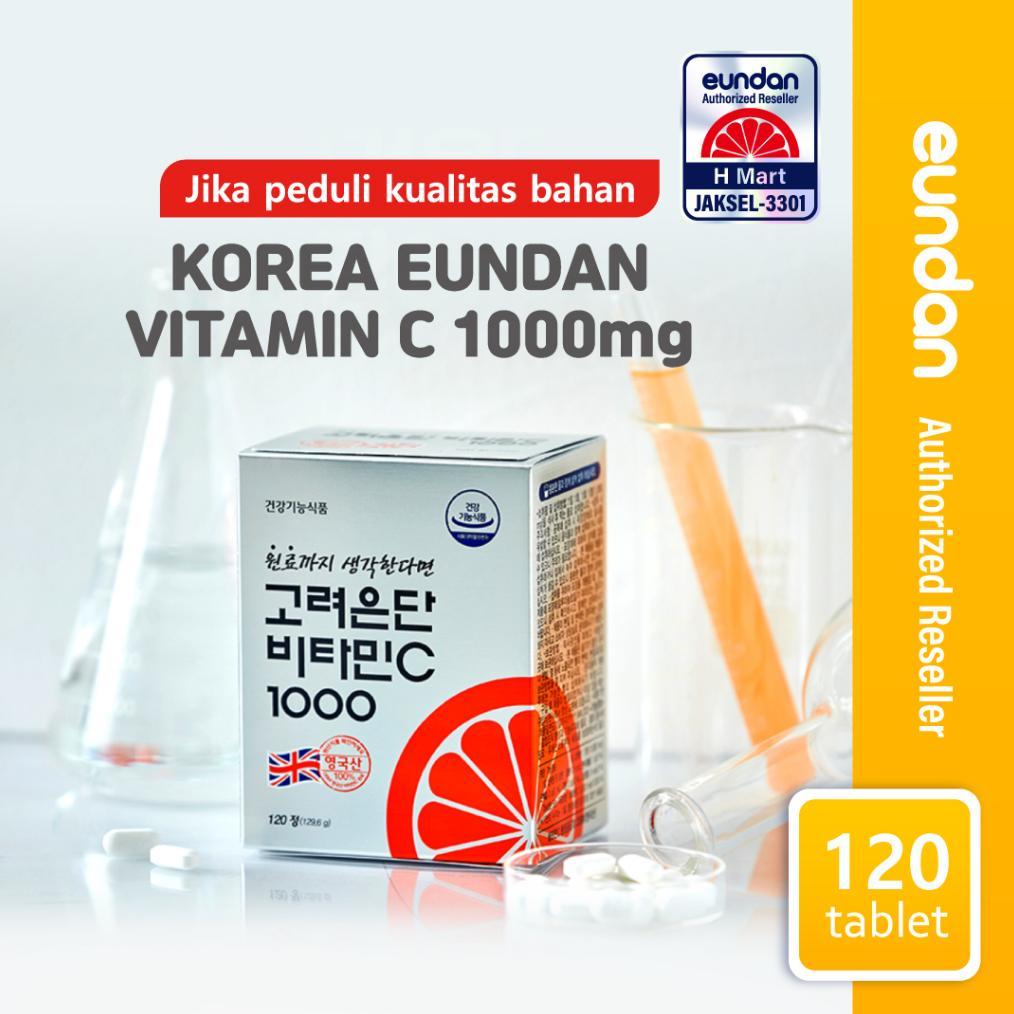 Korea Eundan Vitamin C 1000 - Vitamin C Nomor 1 di Korea - 120 Tablet