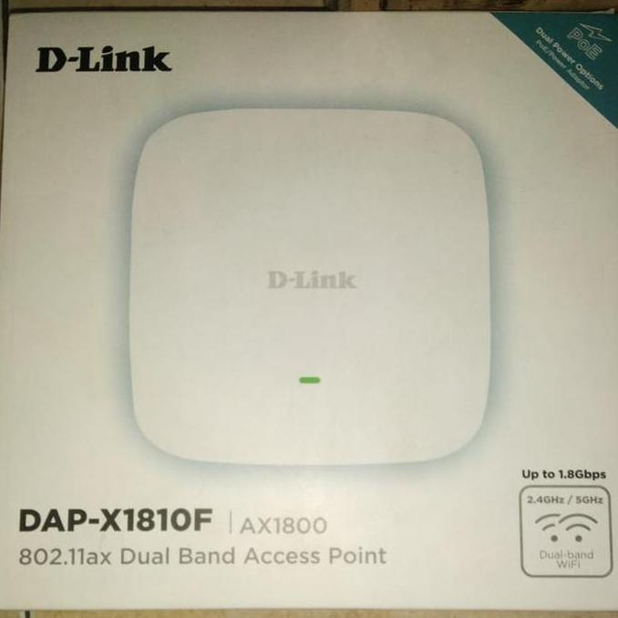 TERLARIS DLINK DAP-X1810F UNIFIED WIRELESS AX1800 WIFI 6 (2 X 2) ACCESS POINT