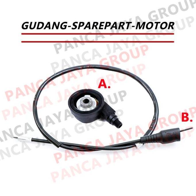 Kabel-Tali-Gearbox Gear Box Speedo Speedometer Kilometer Jupiter Mx Lama-Jupiter New Cp Kopling 135