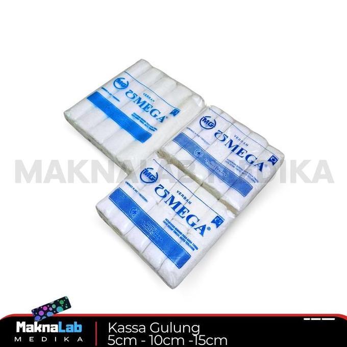 Kassa Gulung Hydrophile l Kain Kasa Perban Gulung / Kasa Gulung Roll - Kemasan Bal BS