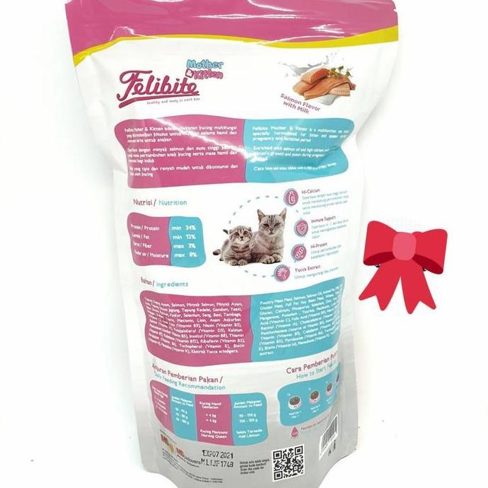 Whatcat- Makanan Kucing Felibite Mother And Kitten 800Gr Felibite Mother Kitten