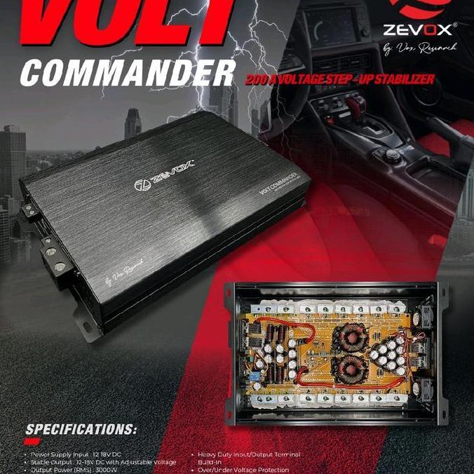 Step Up Volt Commander Vox Research 200 A Voltage Stabilizer ORINAL