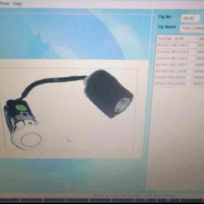 Corner Sensor Parkir Innova V 2012-2015