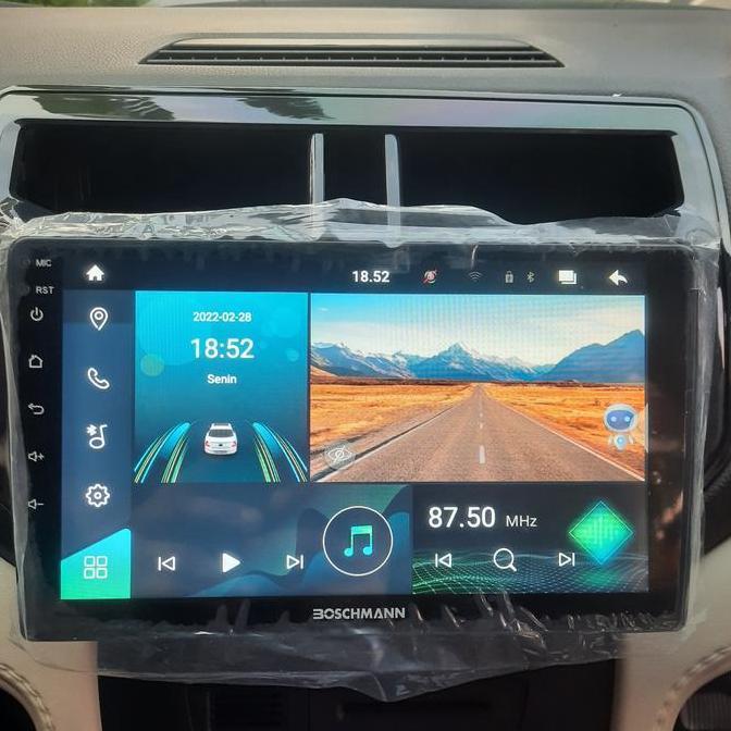 Head Unit Android 9 inch Rush Terios 2017 keatas calay
