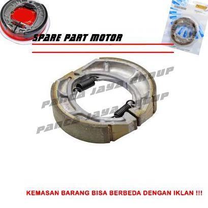 Kampas Rem Tromol Belakang Kawasaki Binter Merzy Mercy Kz200 Kz-200 G7 G7T 100 Ar125 Ar-125 Ke125 Ke