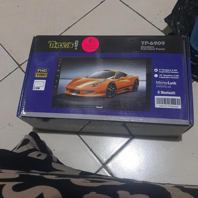 tv palfond android mtech + double din android thump voice command