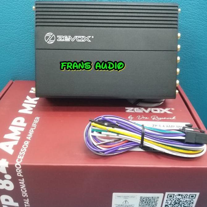 Processor Zevox ZP8.4 amp ZP 8.4 mkII dsp amplifier By Vox Research