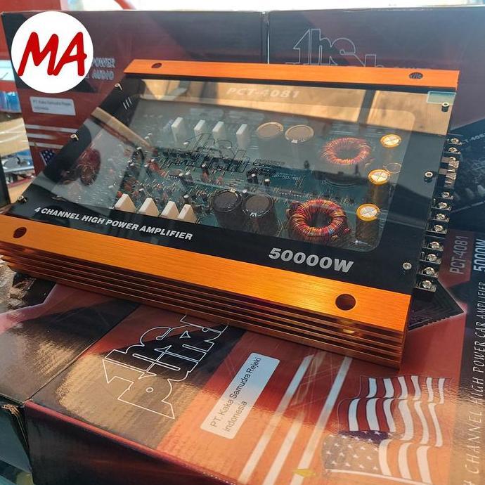 POWER THE PUNCH PCT 4 4CHANNEL Amplifier 4Channel THE PUNCH PCT 4