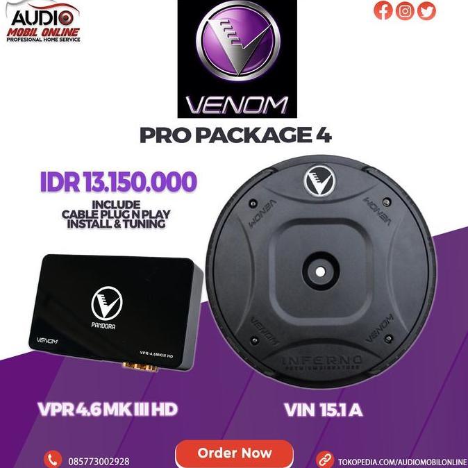 VENOM Pro Package 4 (VPR 4.6 MKIII HD & VIN 15.1 A)