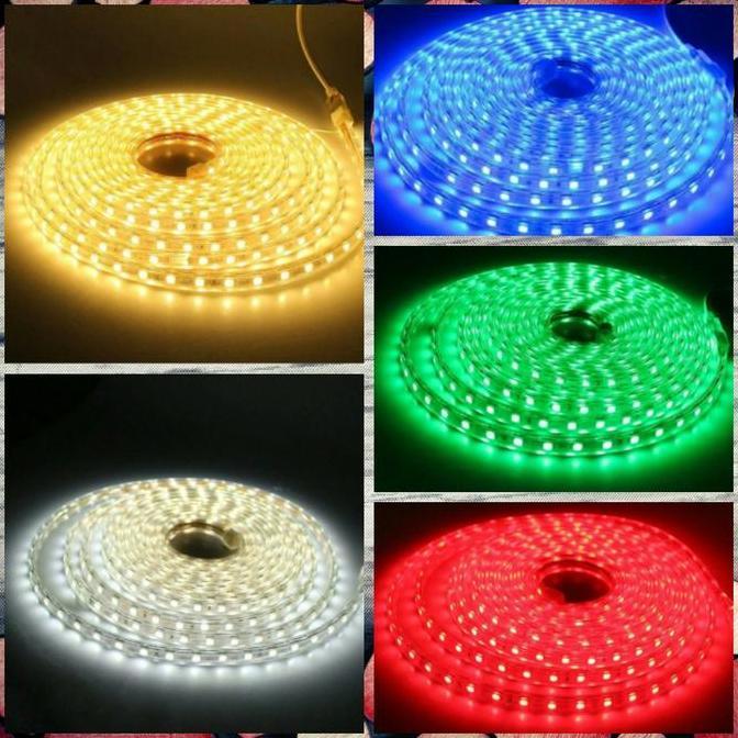 Lampu Selang LED Strip 5050 SMD 220 volt 15 meter