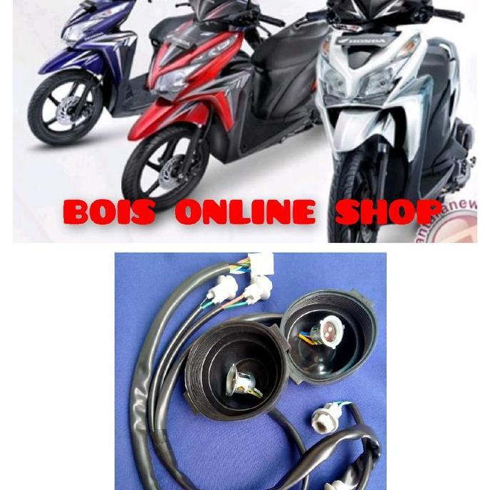 TERLARIS!! FITTING KABEL LAMPU DEPAN LAMPU SEN VARIO 125 OLD