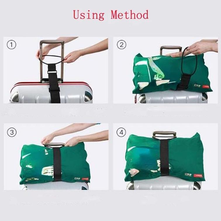 Luggage Strap Belt Tali Koper Luggage Strap Serbaguna Engikat Koper