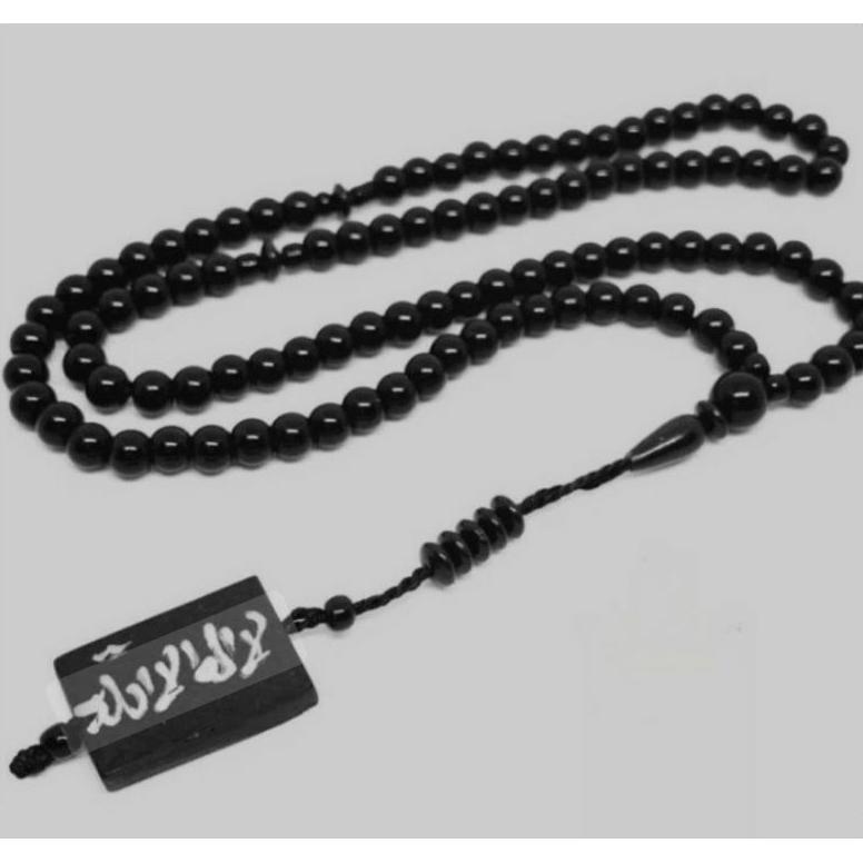 BIG PROMO Tasbih 99 Butir Batu Giok Hitam