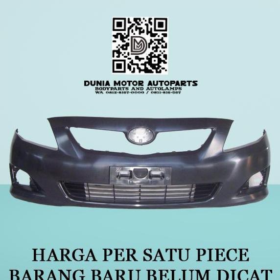 BUMPER BEMPER DEPAN COROLLA ALTIS 20 2009 2010 BARU IMPORT