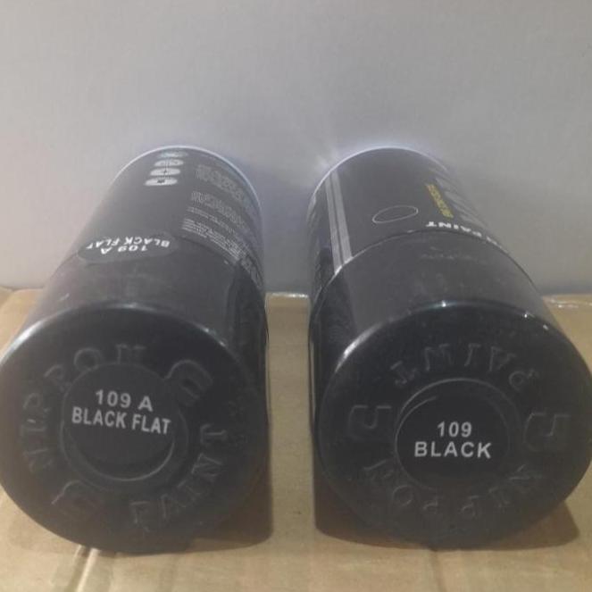 Eloffice- Pylox Black 109 Hitam Kilap / Pylox Black Flat 109A Hitam Doff Pilox Pylox Aneka Rna Nippo